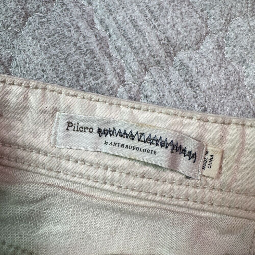 ANTHROPOLOGIE PICRO AND THE LETTERPRESS SLIM BOYFRIEND SHORTS WOMENS SIZE 26 - Picture 5 of 15